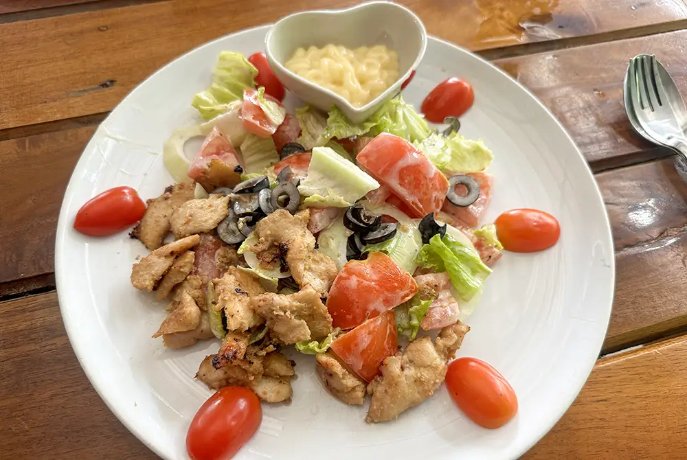 salad in Koh Lanta
