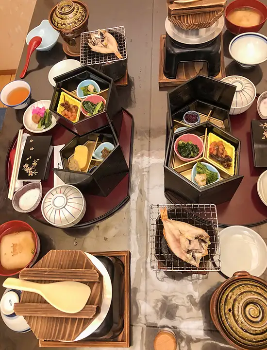 Japanese Ryokan Meals